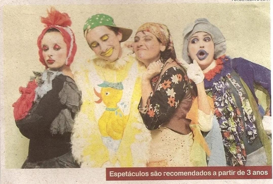 Carla Santos no teatro infantil